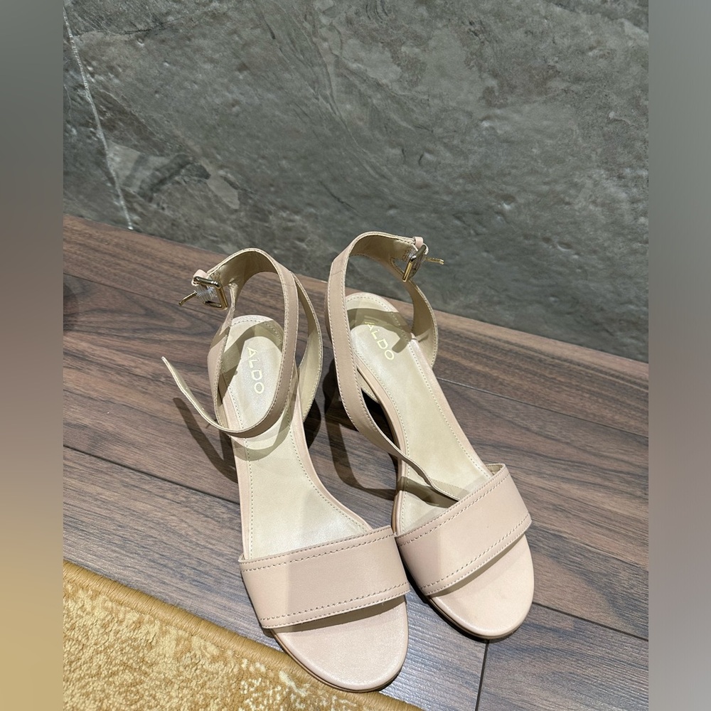Aldo - low block heel  sandal